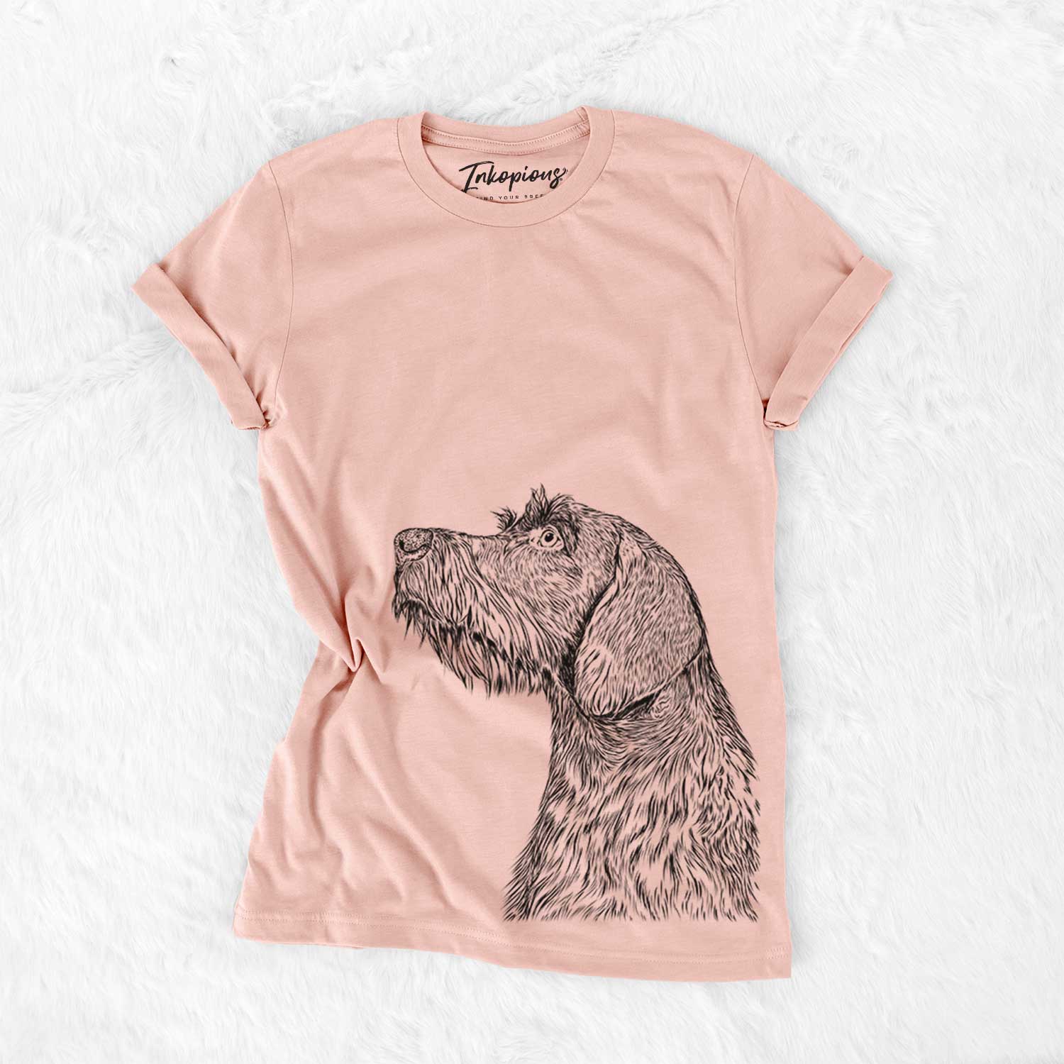 Profile German Wirehaired Pointer - Bella Canvas Unisex Crewneck