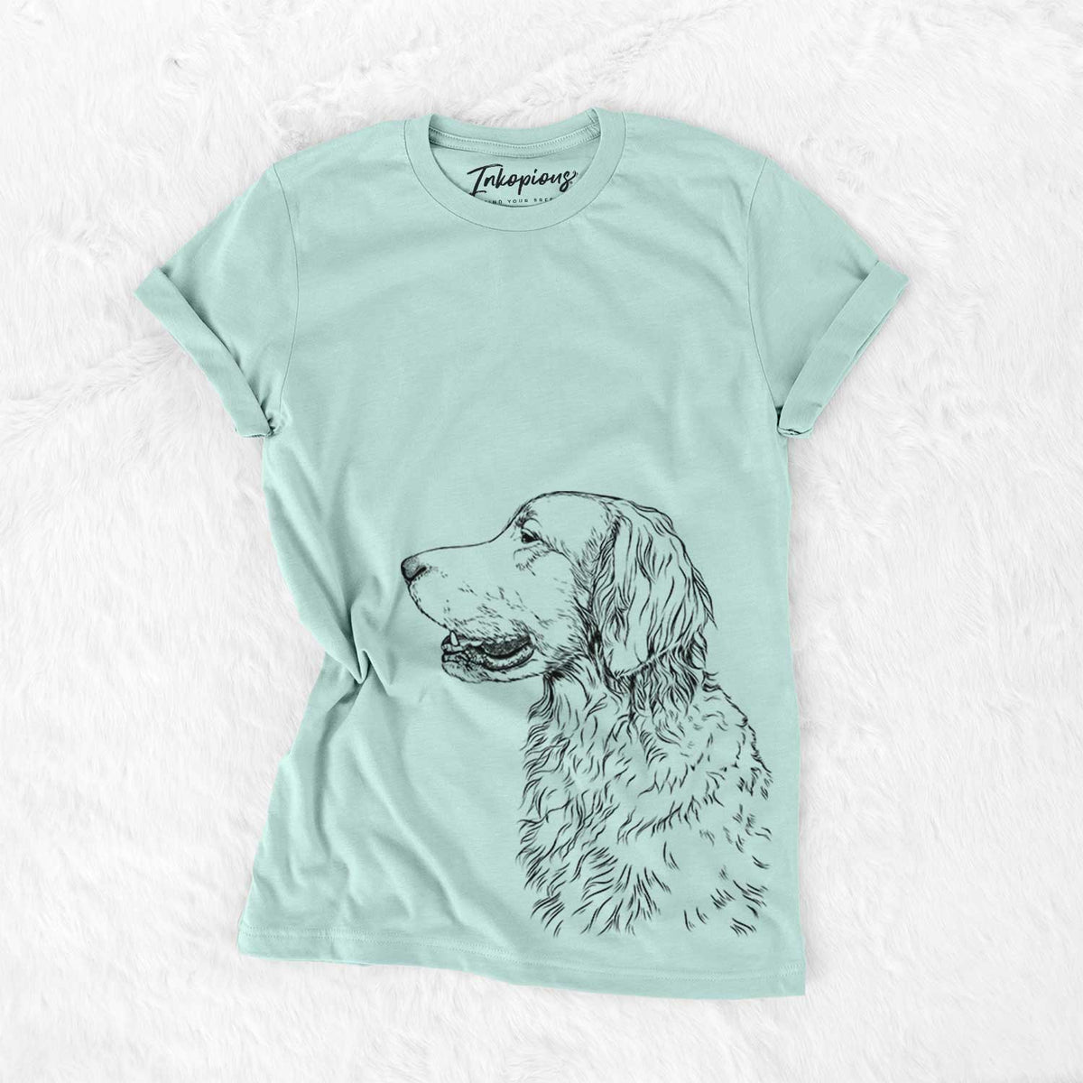 Profile Golden Retriever - Bella Canvas Unisex Crewneck