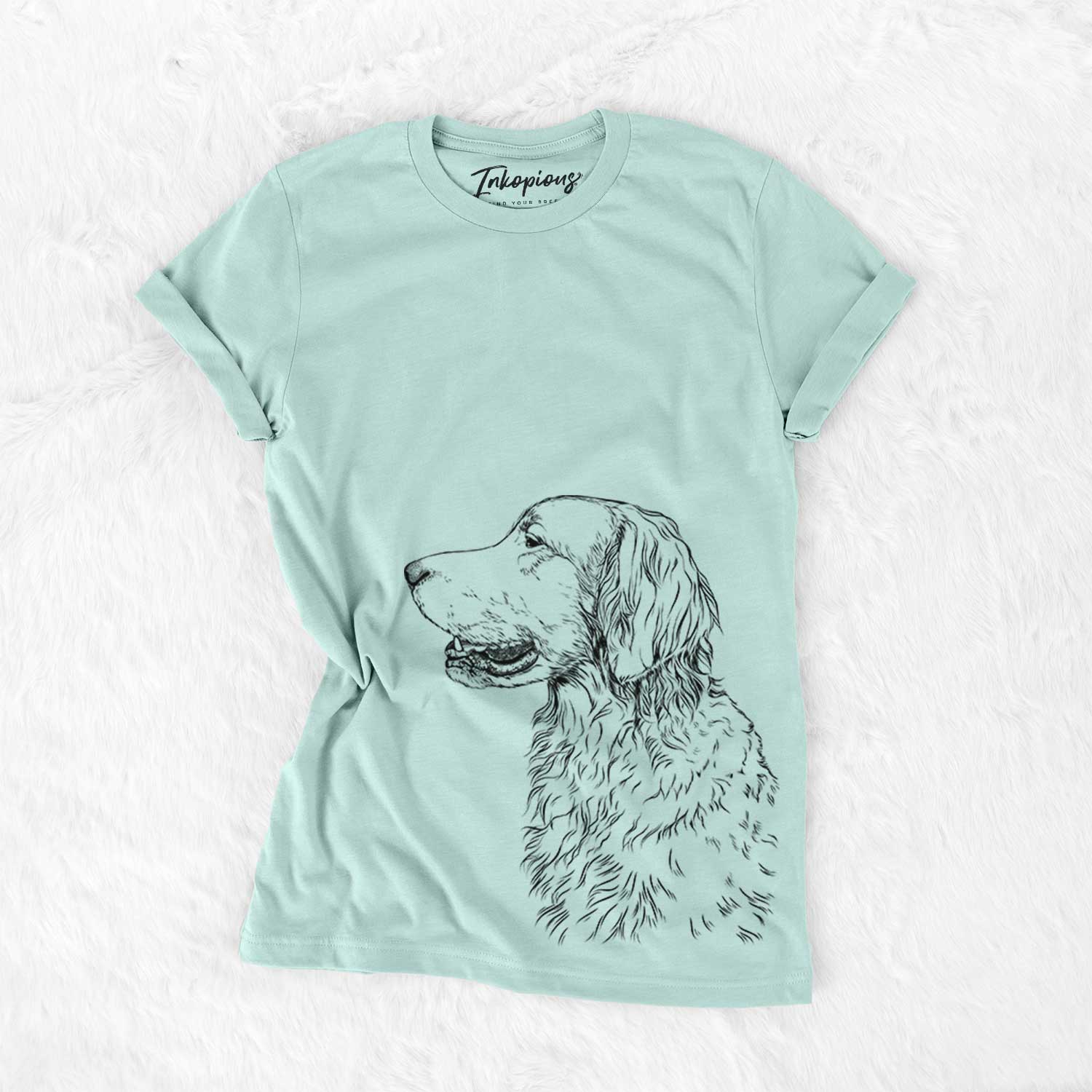 Profile Golden Retriever - Bella Canvas Unisex Crewneck