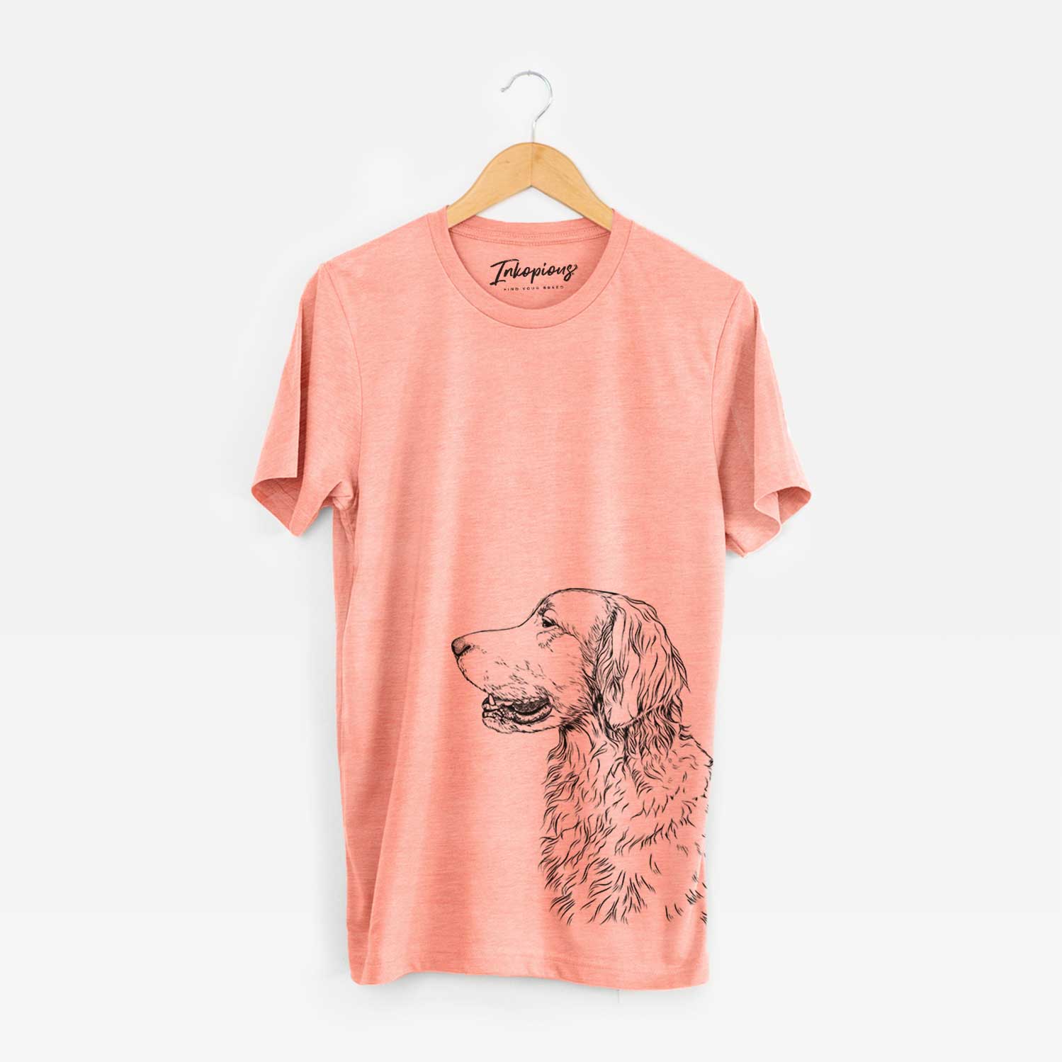 Profile Golden Retriever - Bella Canvas Unisex Crewneck