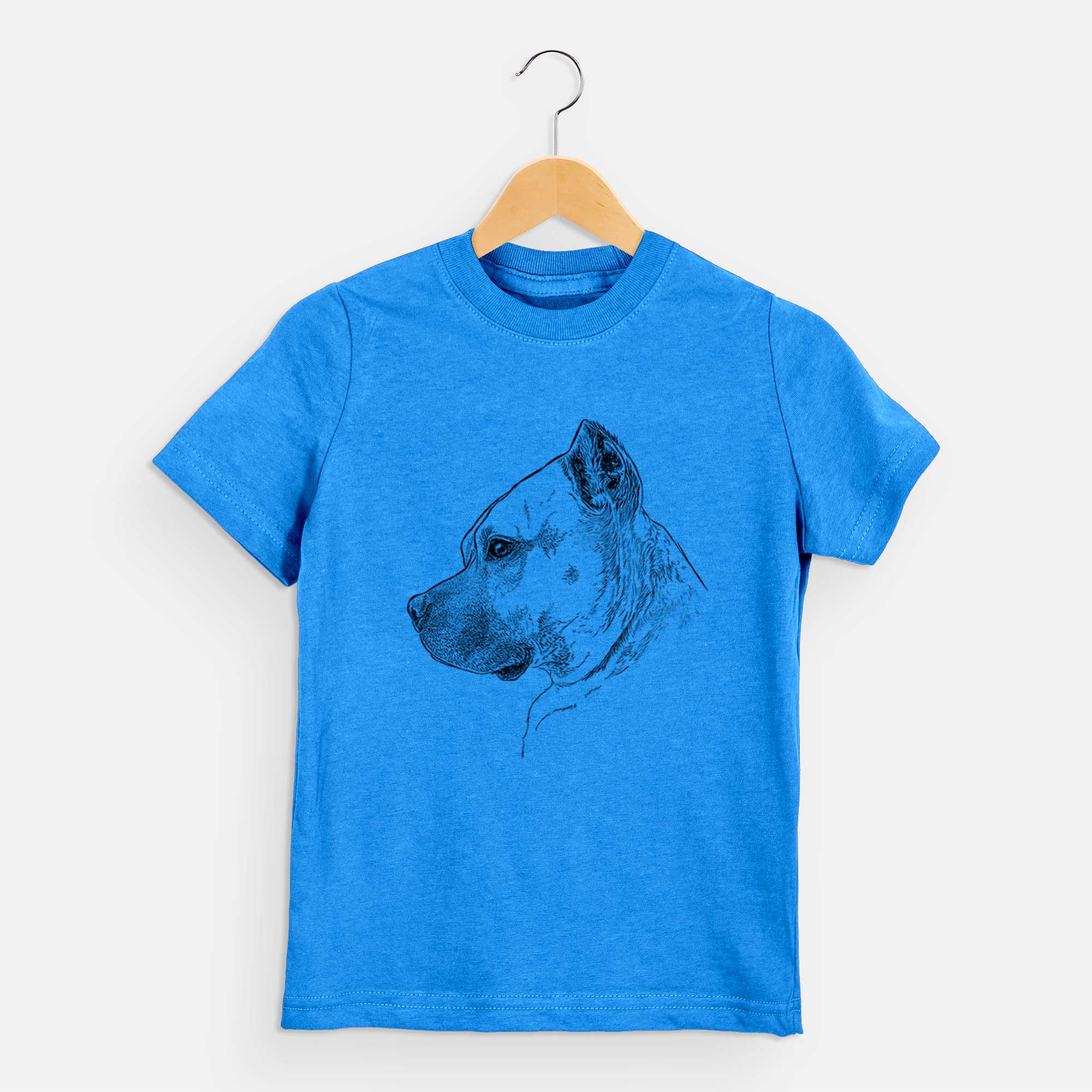 Profile Henry the American Staffordshire Terrier - Kids/Youth/Toddler Shirt