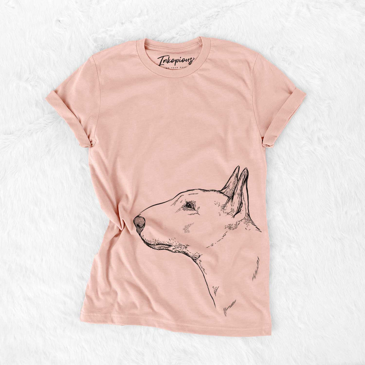 Profile Mini Bull Terrier - Bella Canvas Unisex Crewneck