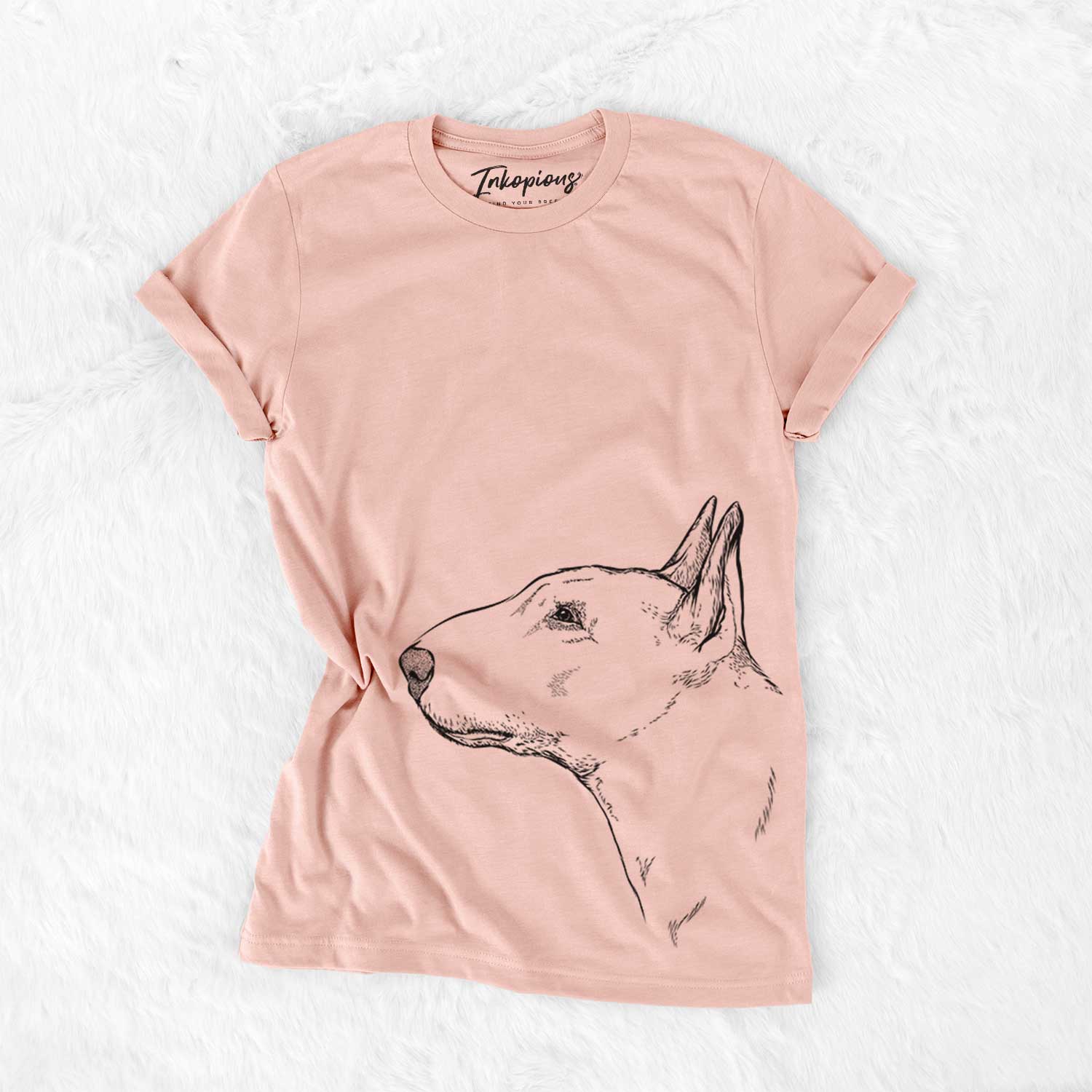 Profile Mini Bull Terrier - Bella Canvas Unisex Crewneck