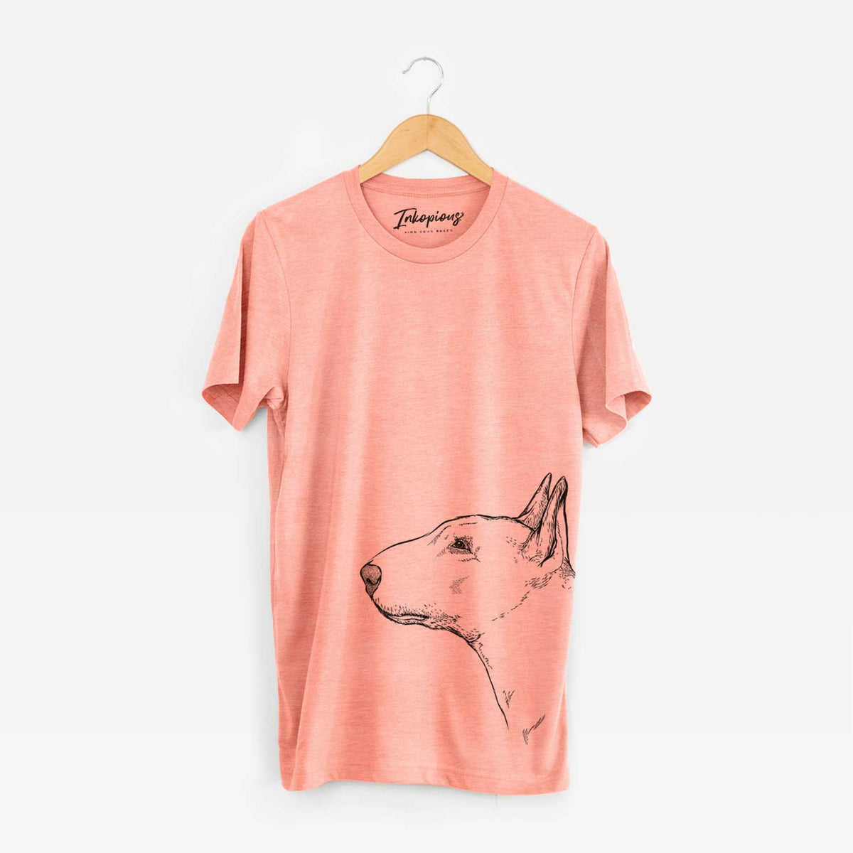 Profile Mini Bull Terrier - Bella Canvas Unisex Crewneck