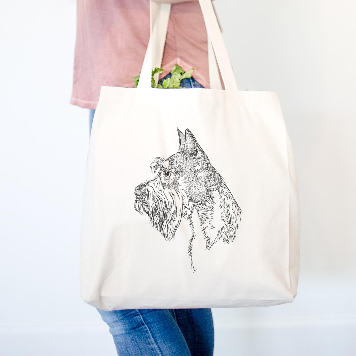 Profile Mini Schnauzer - Tote Bag