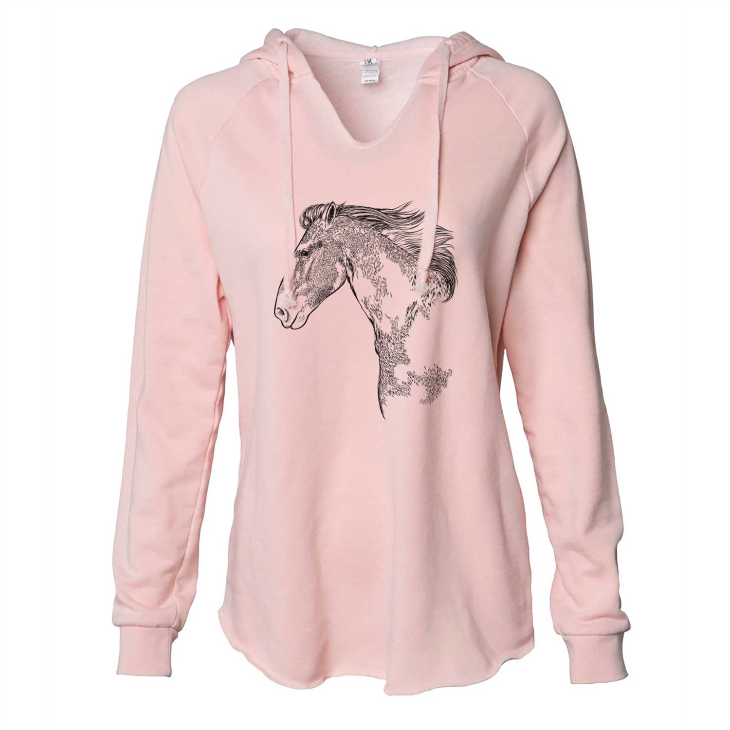 Profile Paint Horse - Cali Wave Hooded Sweatshirt