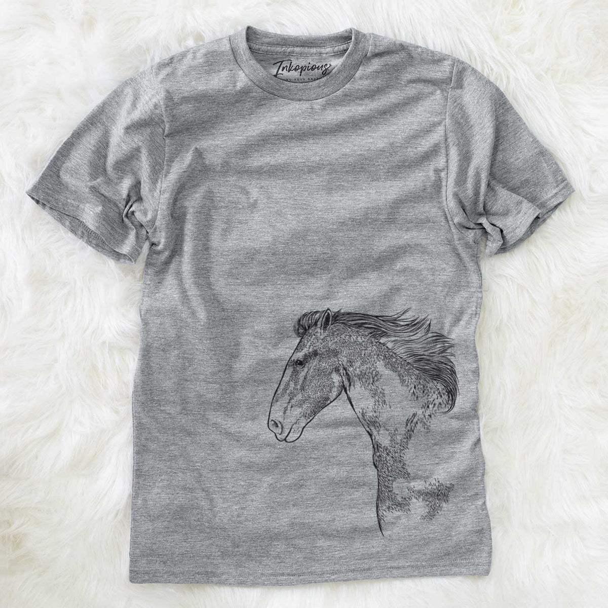 Profile Paint Horse - Unisex Crewneck