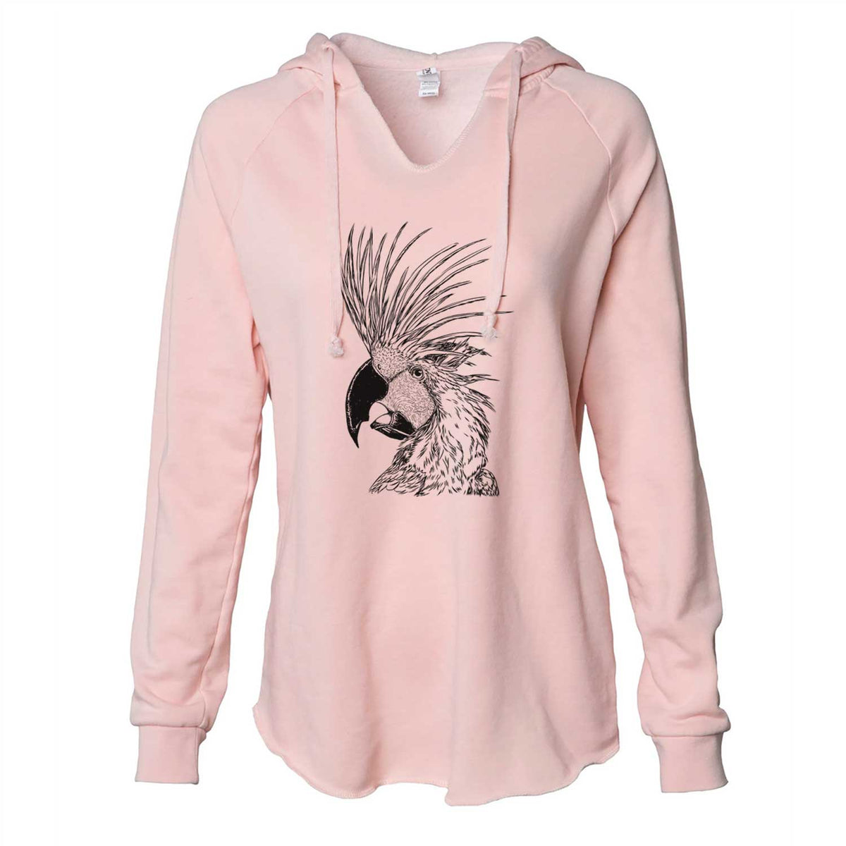 Profile Palm Cockatoo - Cali Wave Hooded Sweatshirt