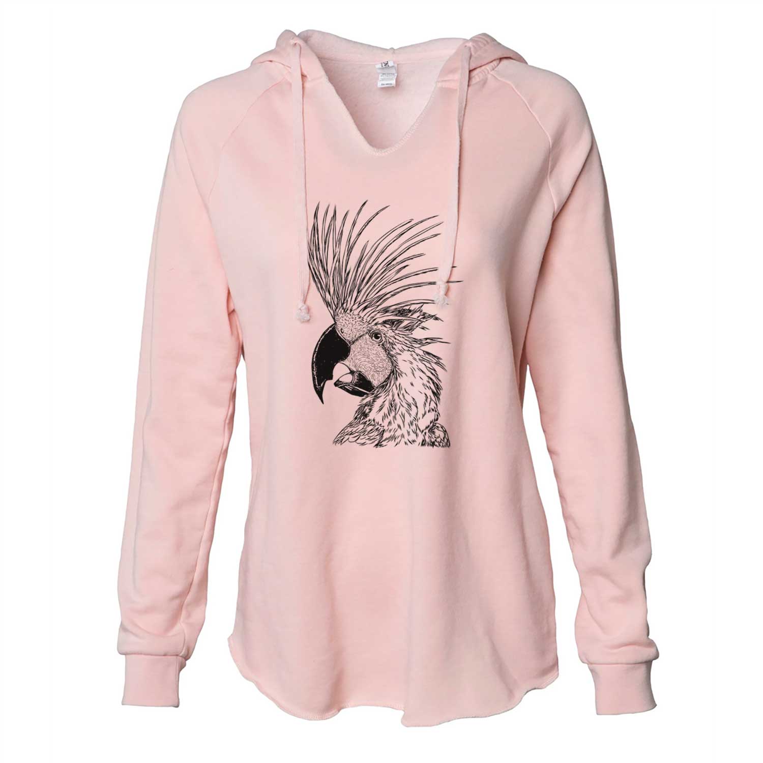 Profile Palm Cockatoo - Cali Wave Hooded Sweatshirt