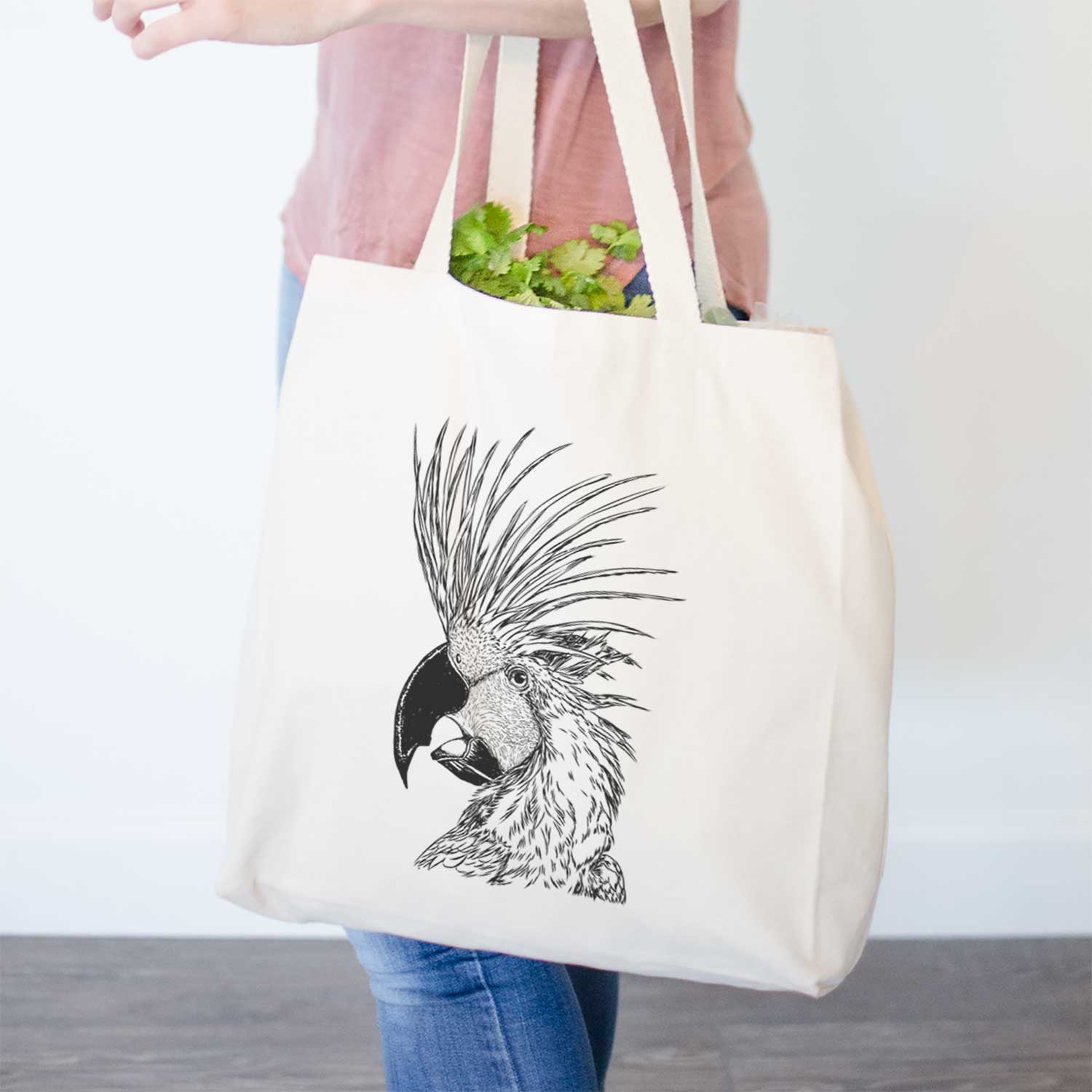 Profile Palm Cockatoo - Tote Bag