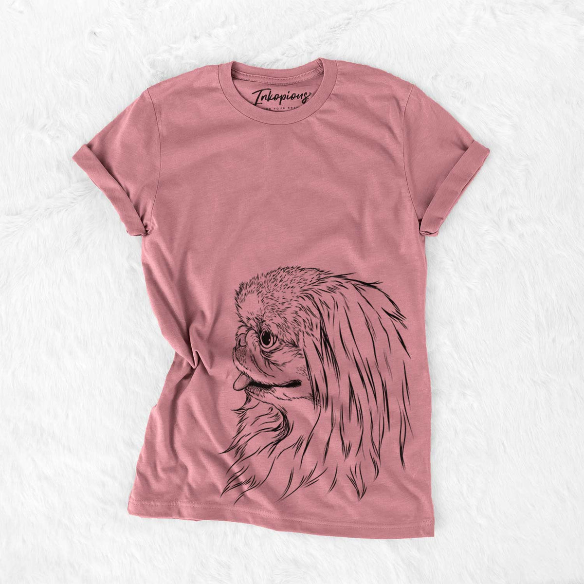 Profile Pekingese - Bella Canvas Unisex Crewneck