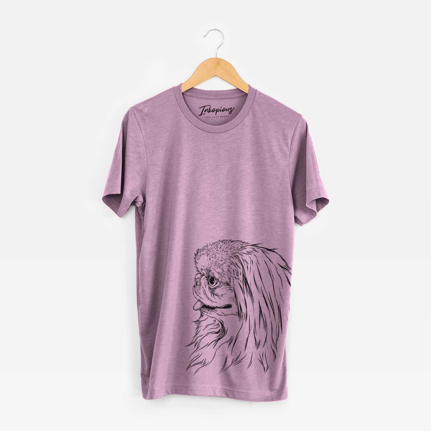 Profile Pekingese - Bella Canvas Unisex Crewneck