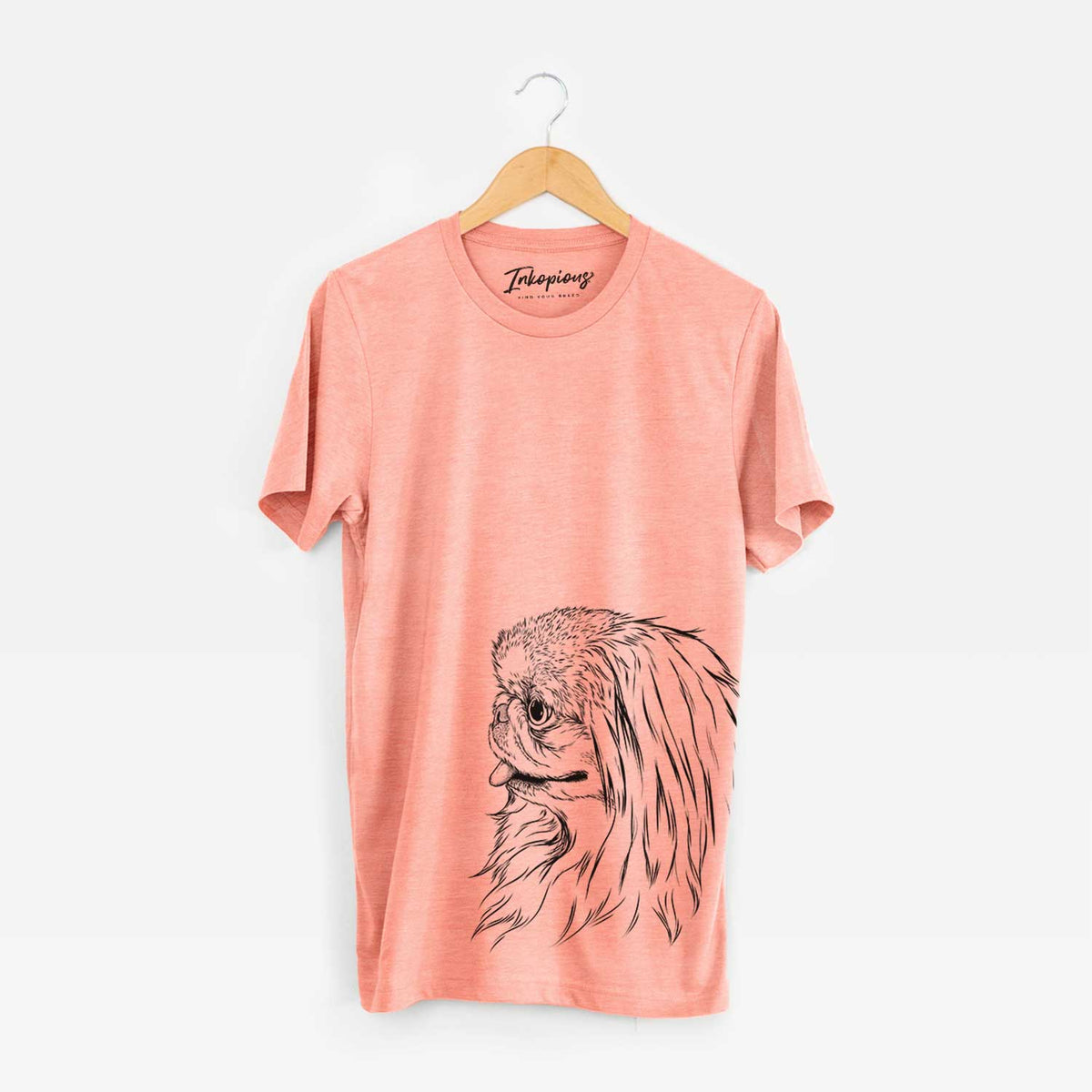 Profile Pekingese - Bella Canvas Unisex Crewneck