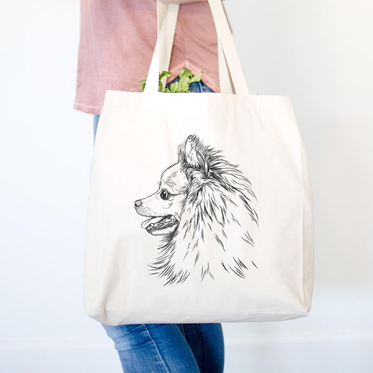 Profile Pomeranian - Tote Bag