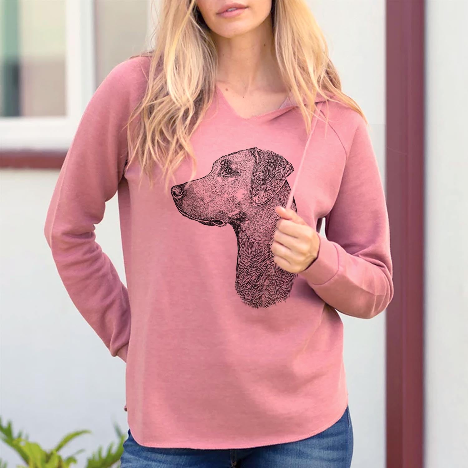 Profile Rhodesian Ridgeback - Cali Wave Hooded Sweatshirt