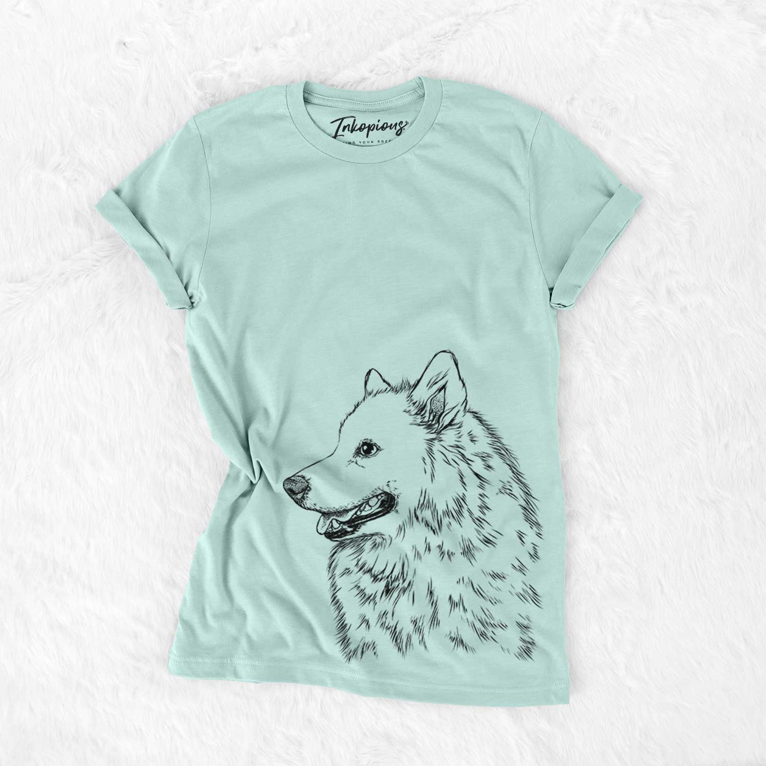 Profile Samoyed - Bella Canvas Unisex Crewneck