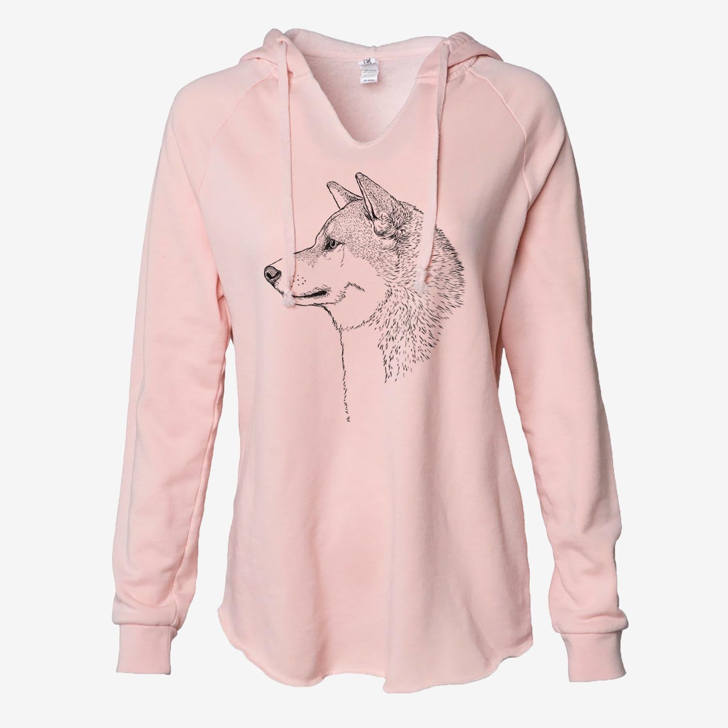 Profile Shiba Inu - Cali Wave Hooded Sweatshirt