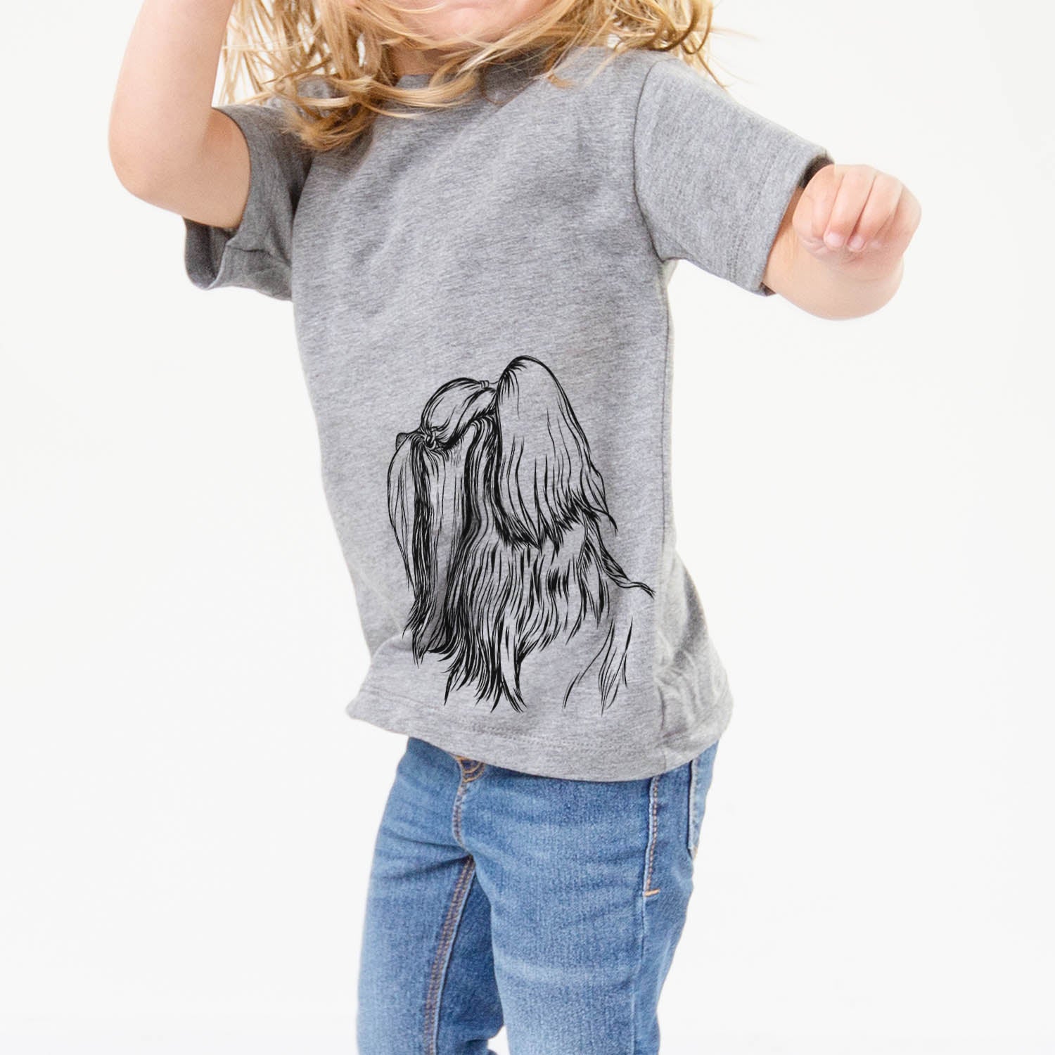 Profile Shih Tzu Long Coat - Kids/Youth/Toddler Shirt