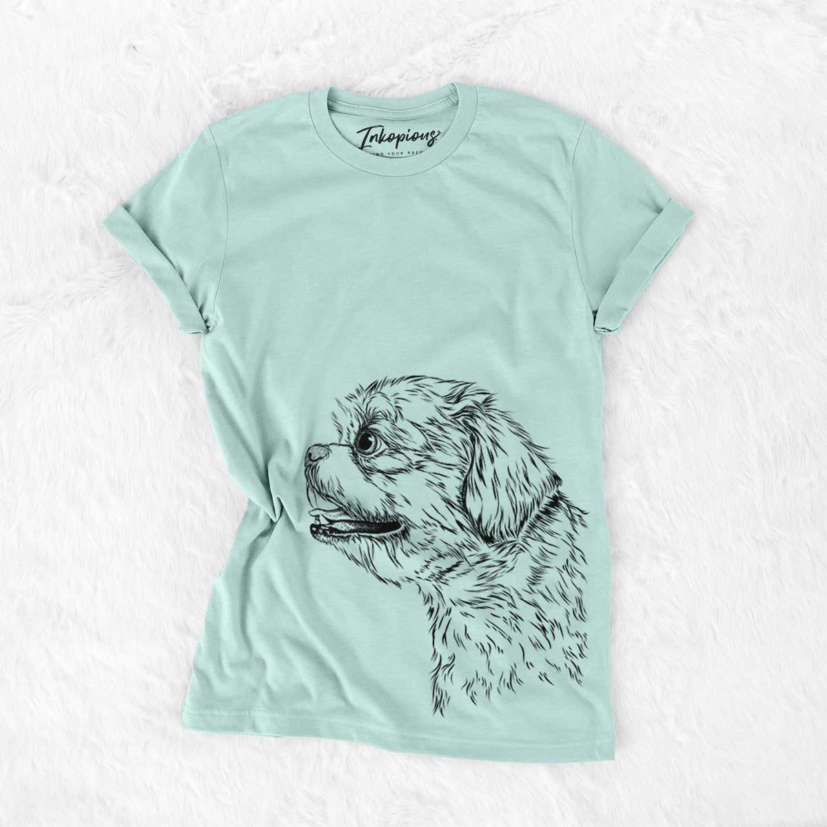 Profile Shih Tzu Puppy Cut - Bella Canvas Unisex Crewneck