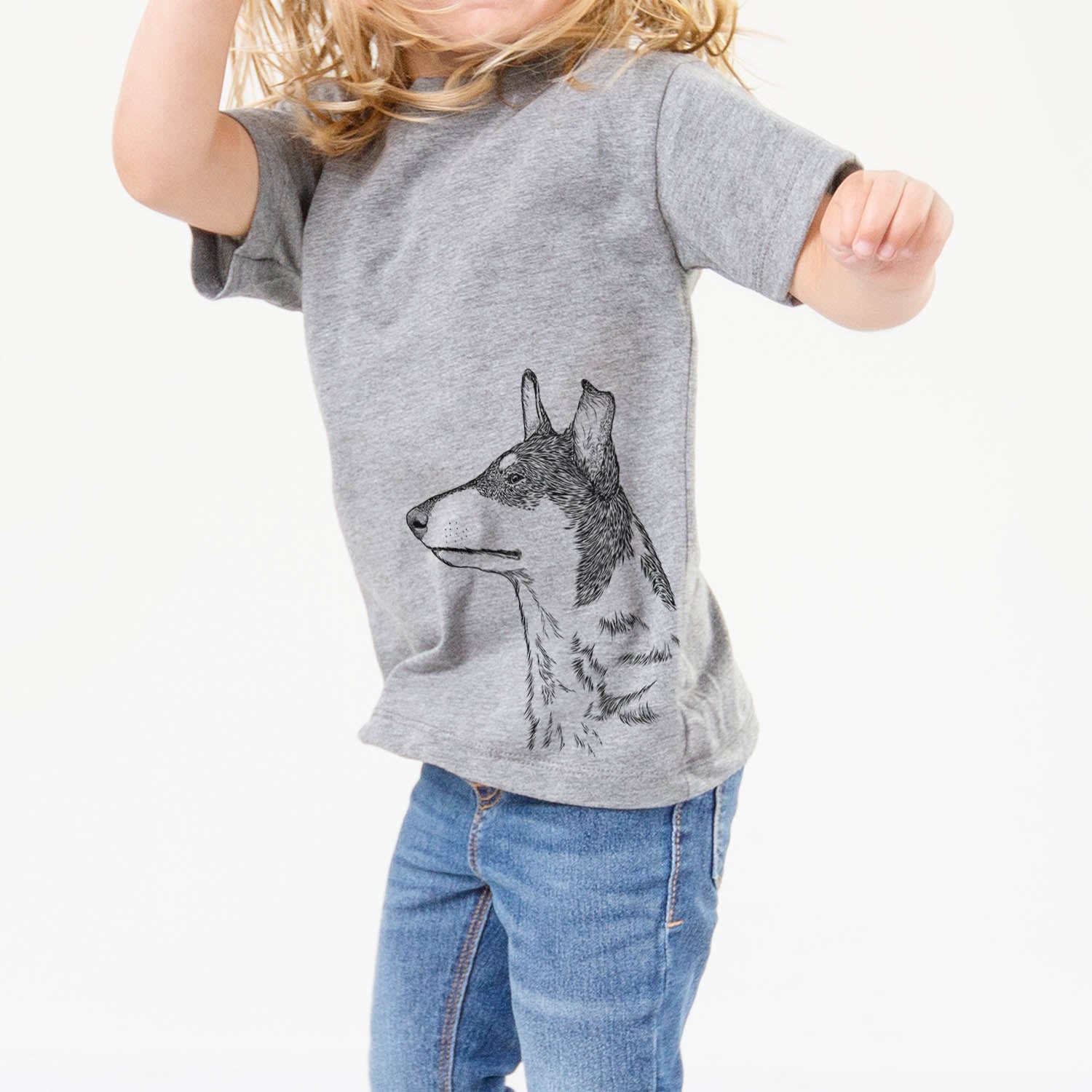 Profile Smooth Collie - Kids/Youth/Toddler Shirt