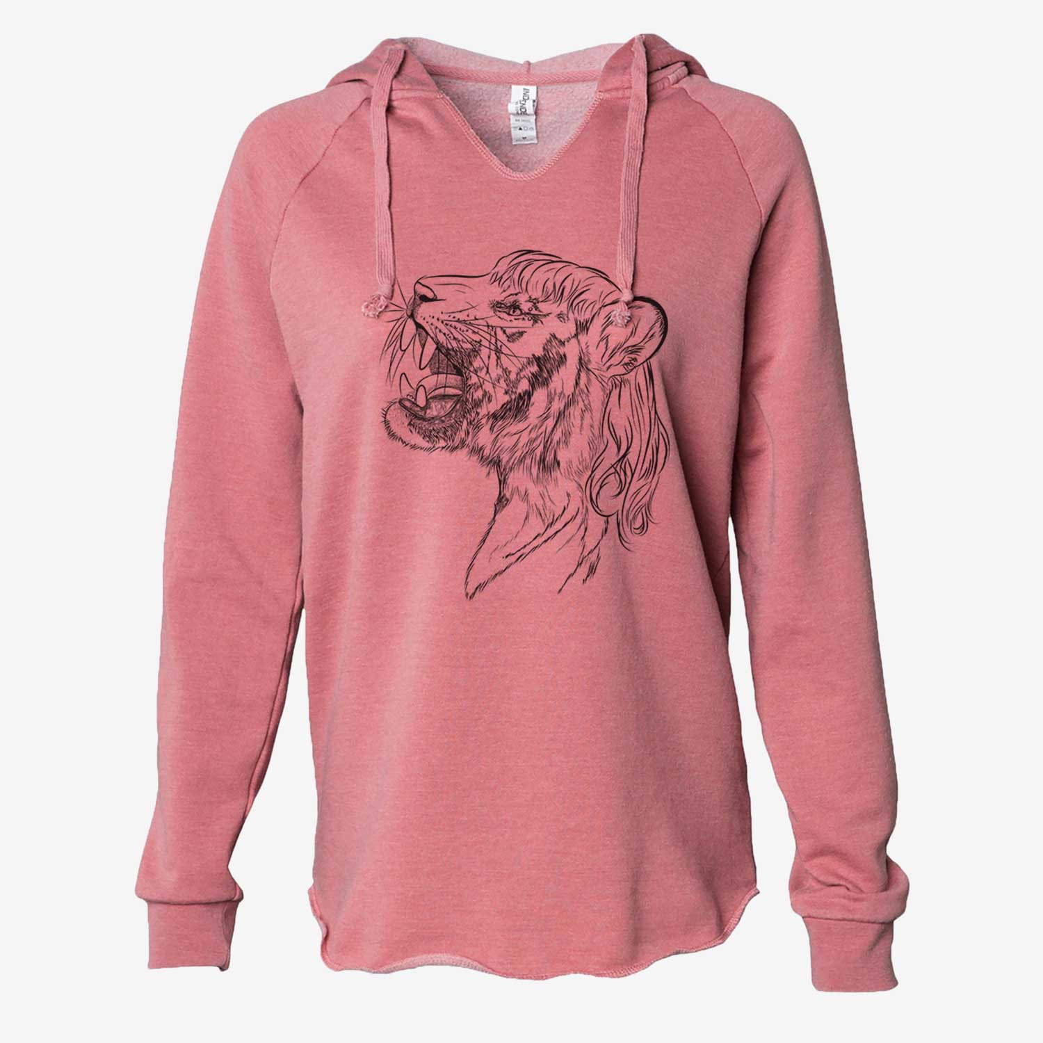 Profile Exotic Tiger - Cali Wave Hooded Sweatshirt