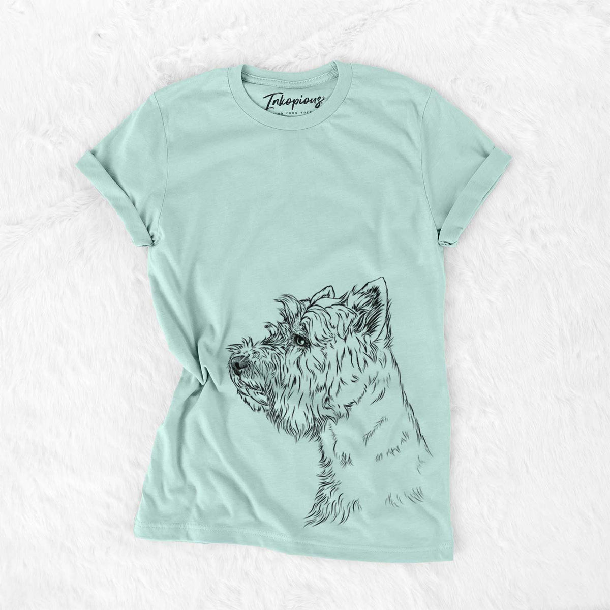 Profile West Highland Terrier - Bella Canvas Unisex Crewneck