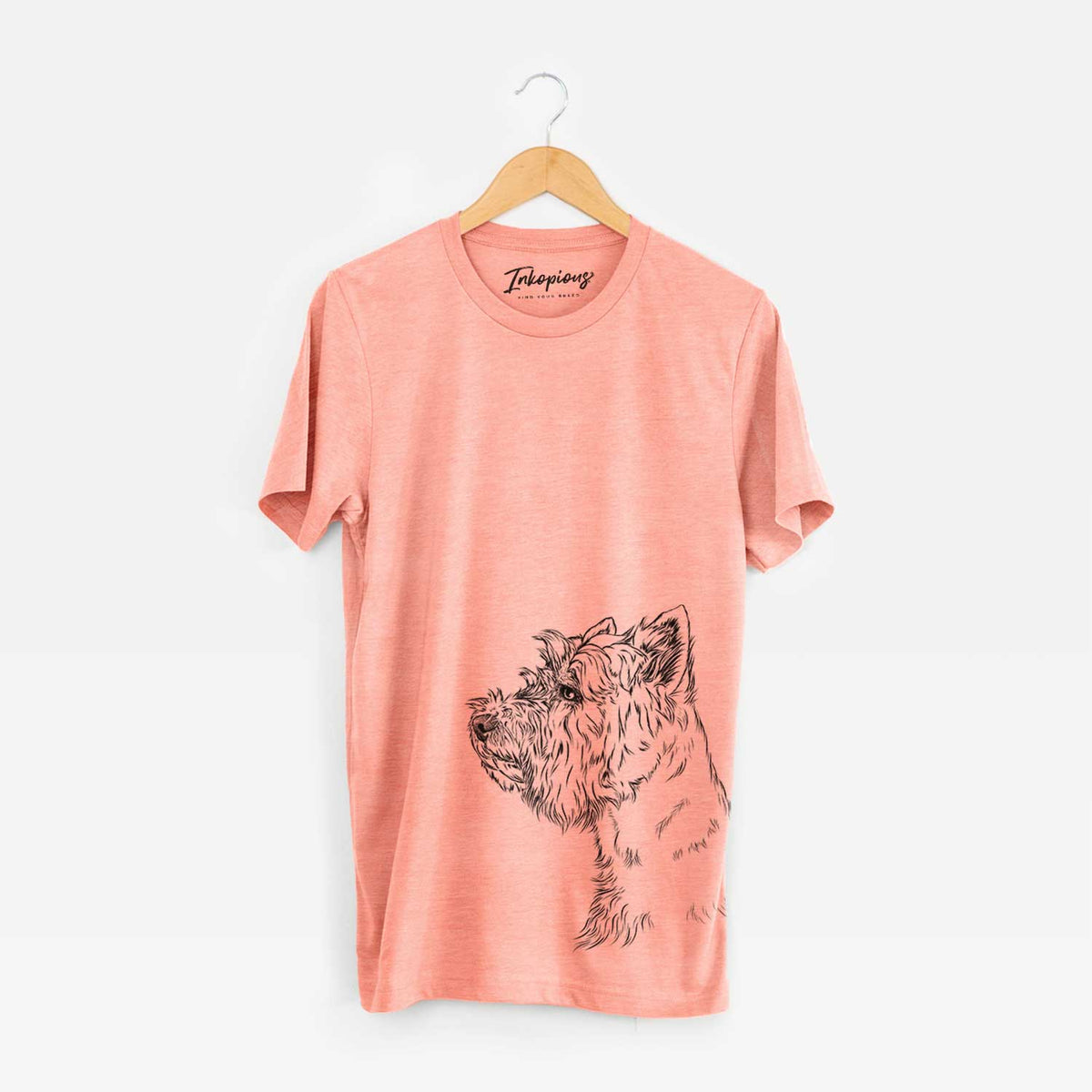 Profile West Highland Terrier - Bella Canvas Unisex Crewneck