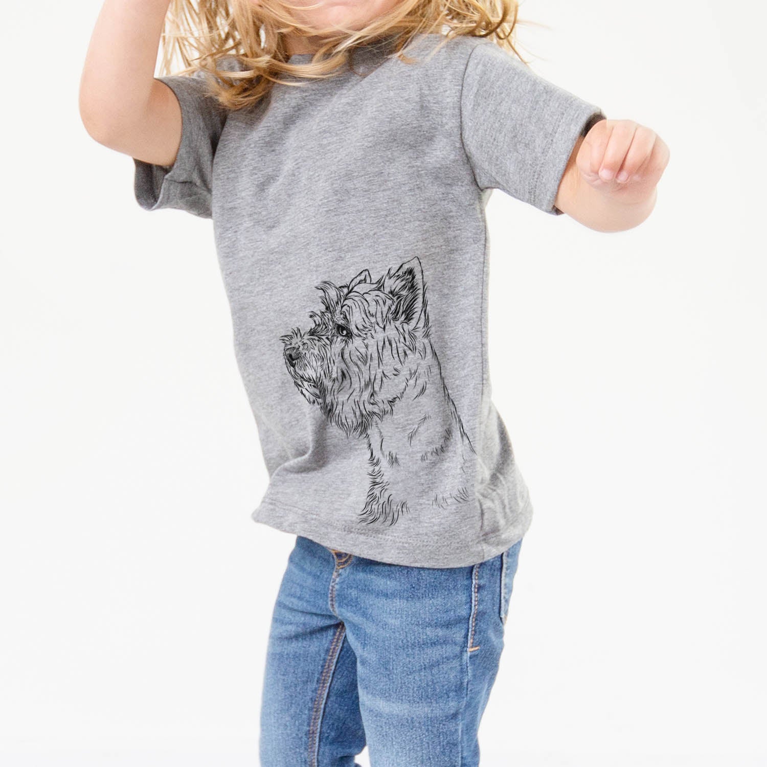 Profile West Highland Terrier - Kids/Youth/Toddler Shirt