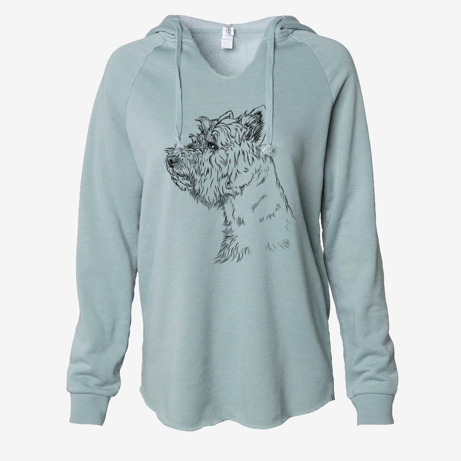 Profile West Highland Terrier - Cali Wave Hooded Sweatshirt