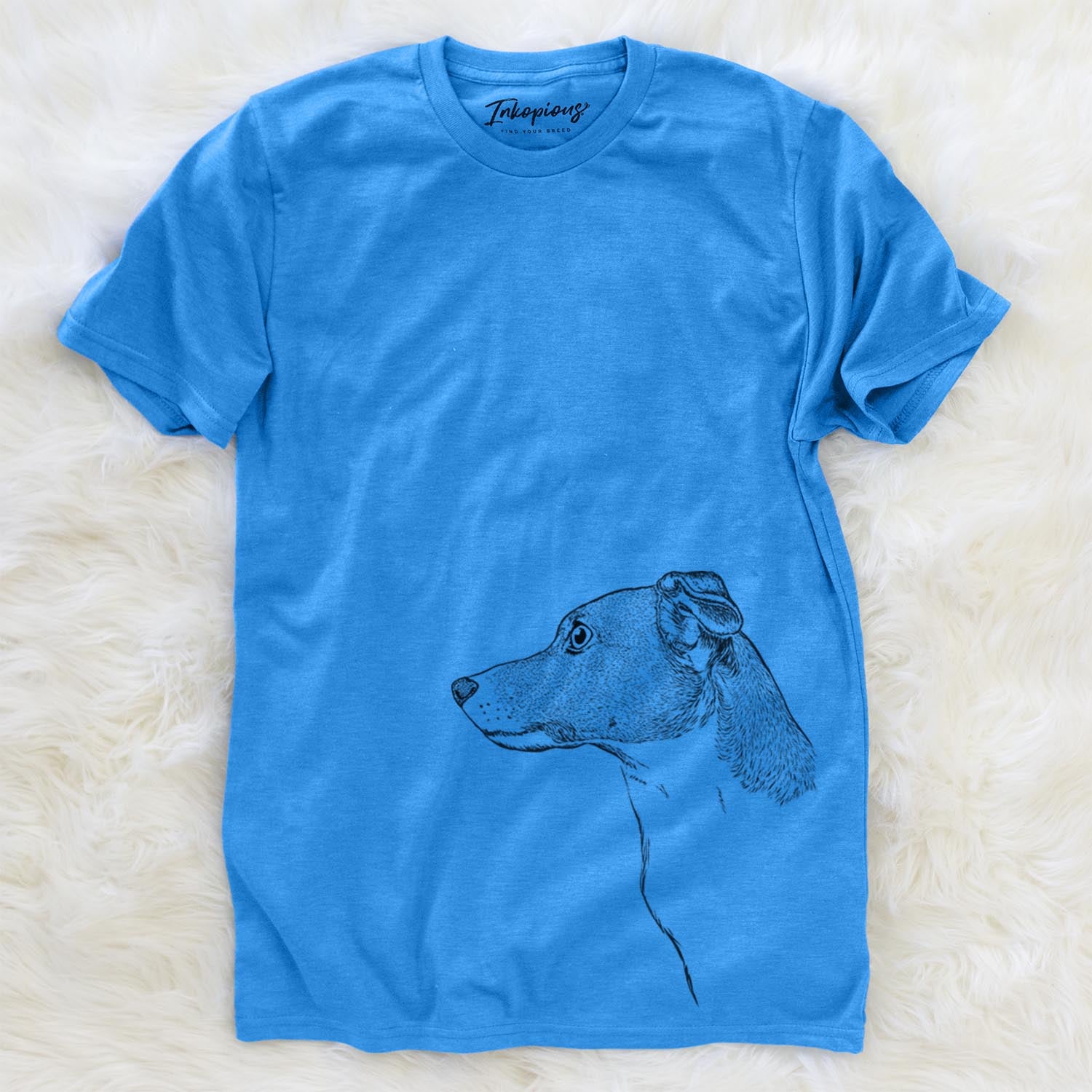 Profile Smooth Coat Jack Russell Terrier - Unisex Crewneck