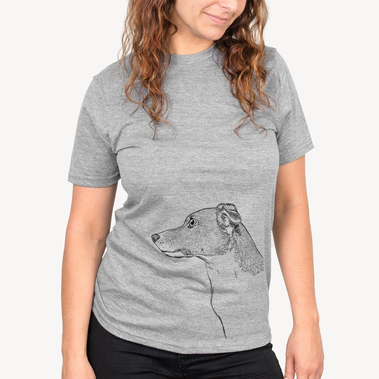 Profile Smooth Coat Jack Russell Terrier - Unisex Crewneck
