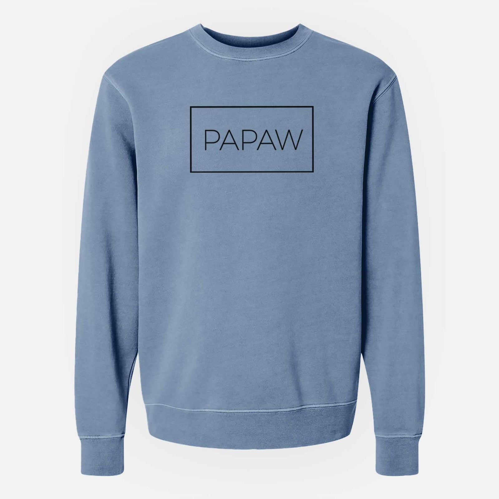 Papaw Boxed - 1 Line - Unisex Pigment Dyed Crew Sweatshirt