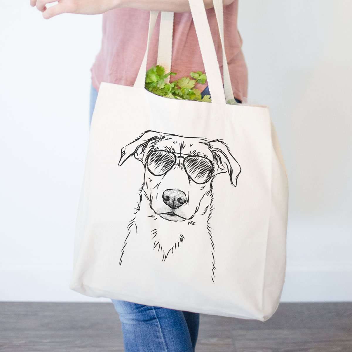 Peanut the Lab Mix - Tote Bag