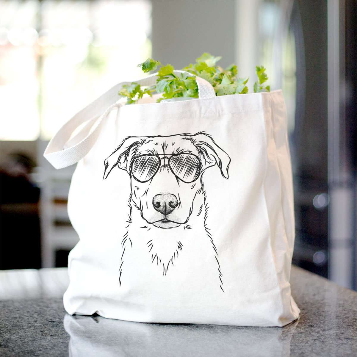 Peanut the Lab Mix - Tote Bag