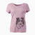 Lady Bug the Border Collie - Women's V-neck Shirt