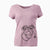 Winston the English Bulldog - Women's V-neck Shirt