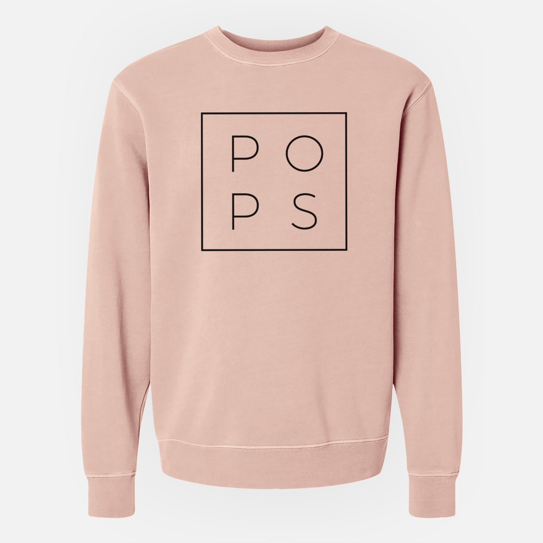 Pops Boxed - Unisex Pigment Dyed Crew Sweatshirt