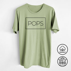 Pops Boxed 1 line - Unisex Crewneck - Made in USA - 100% Organic Cotton