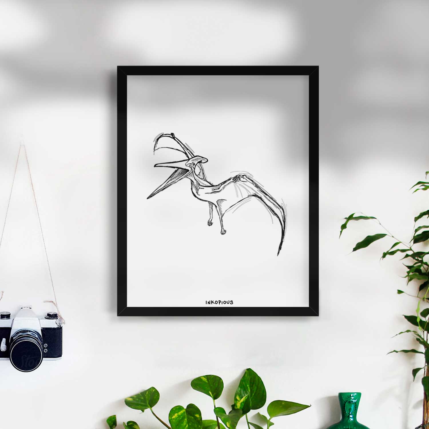 Pteranodon / Pterodactyl / Pterodactylus Art Print