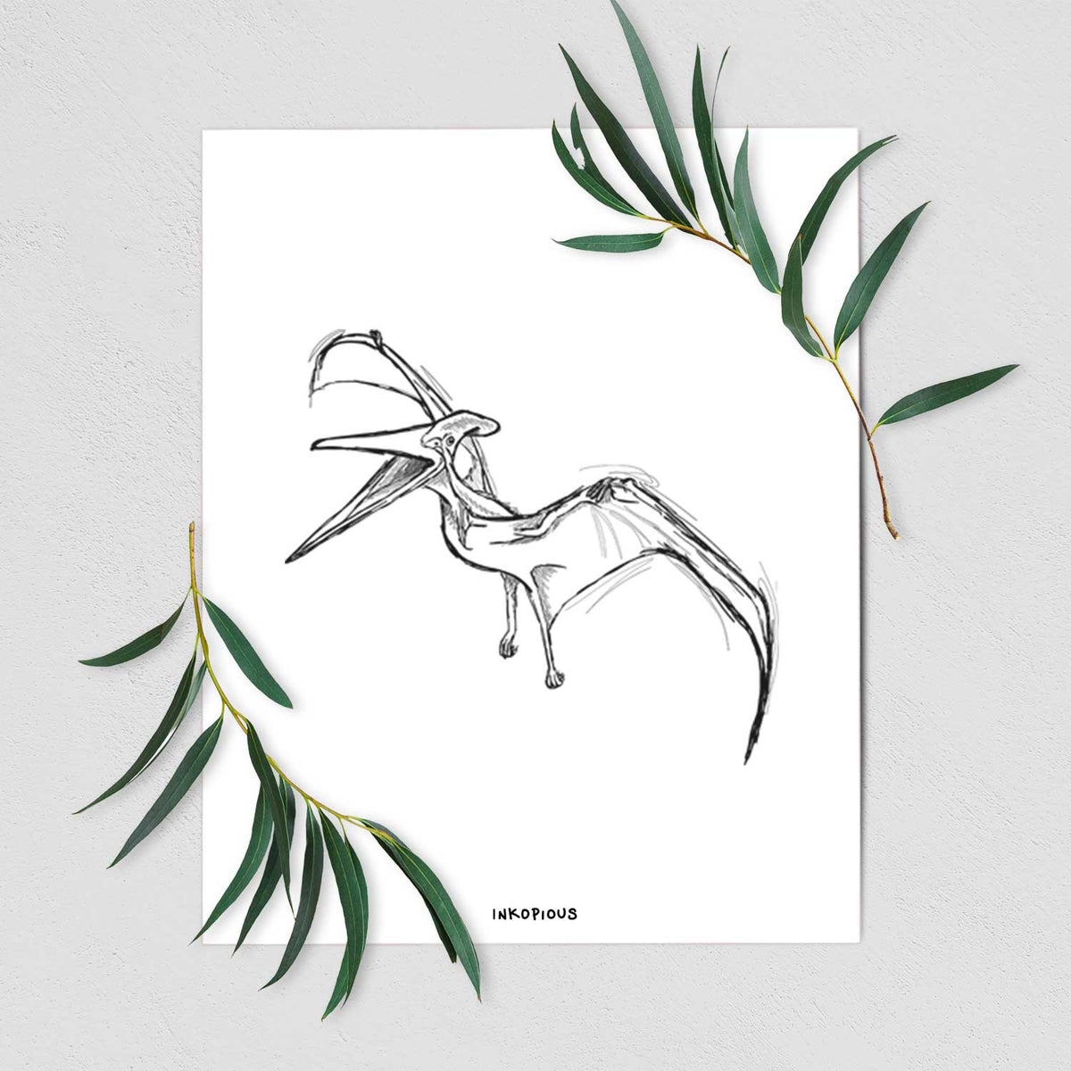 Pteranodon / Pterodactyl / Pterodactylus Art Print