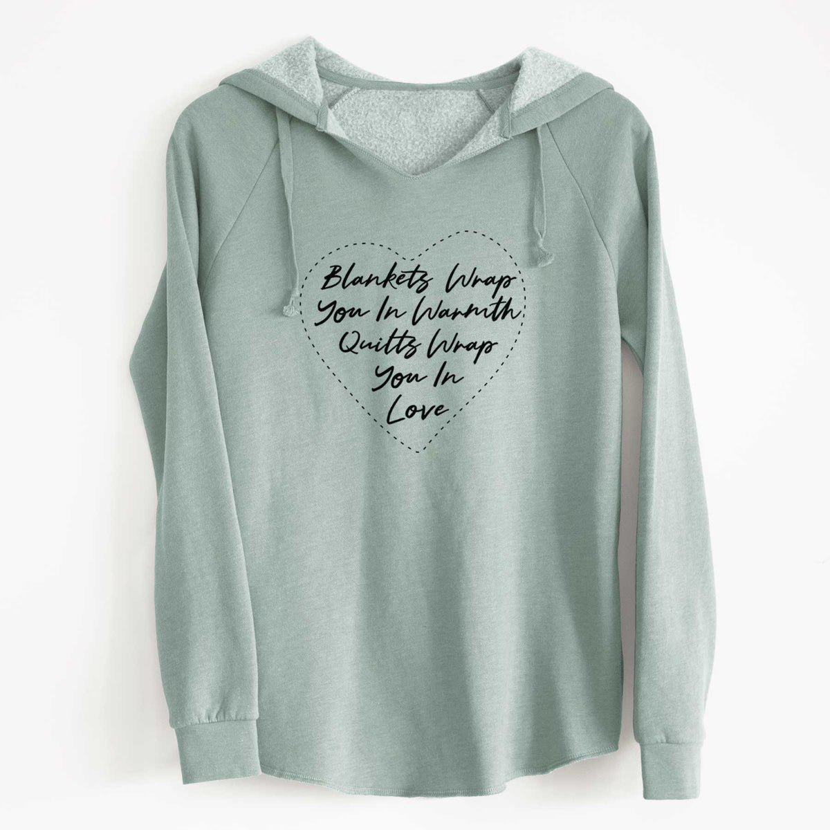 Quilts Wrap You In Love - Cali Wave Hooded Sweatshirt