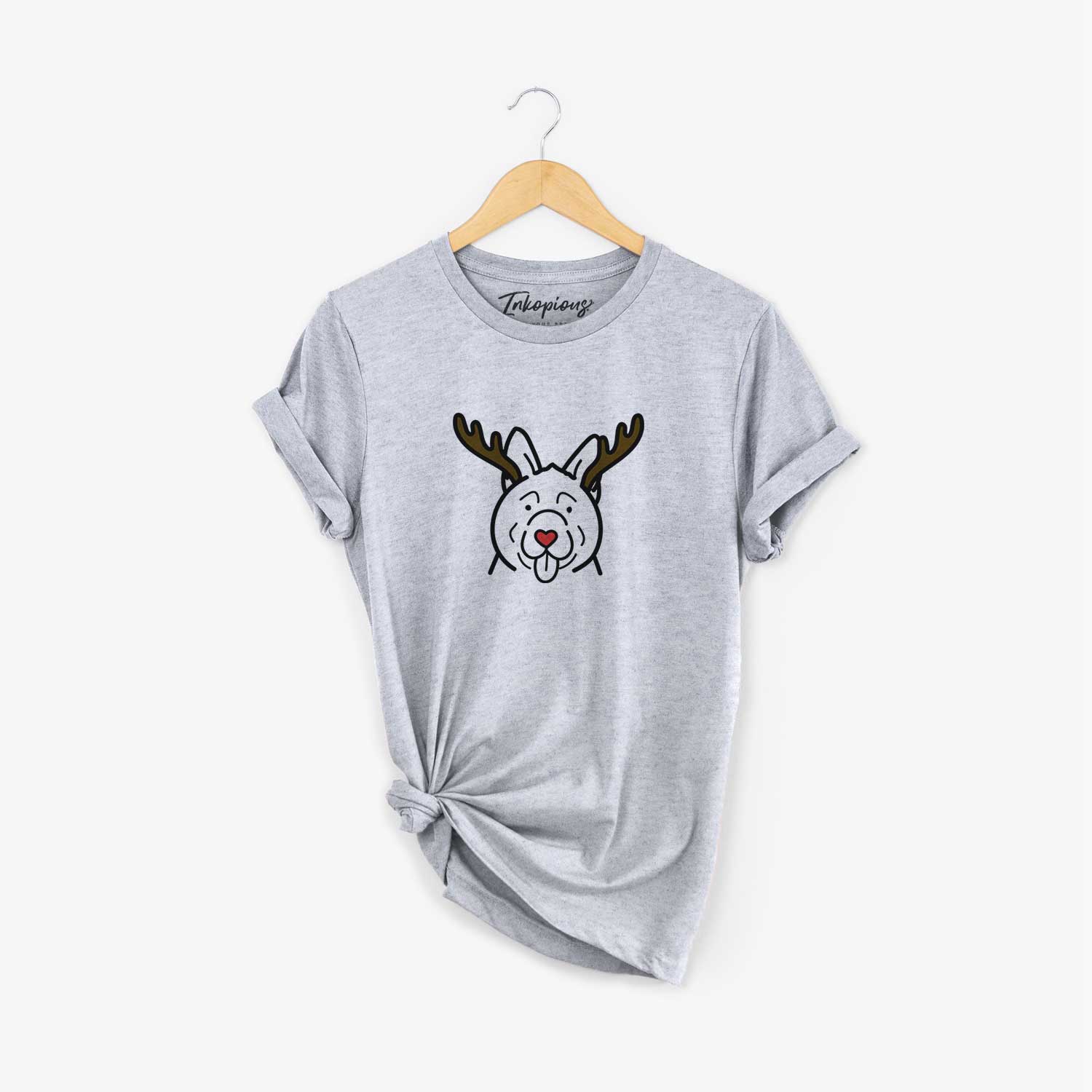 Red Nose Akita - Unisex Crewneck