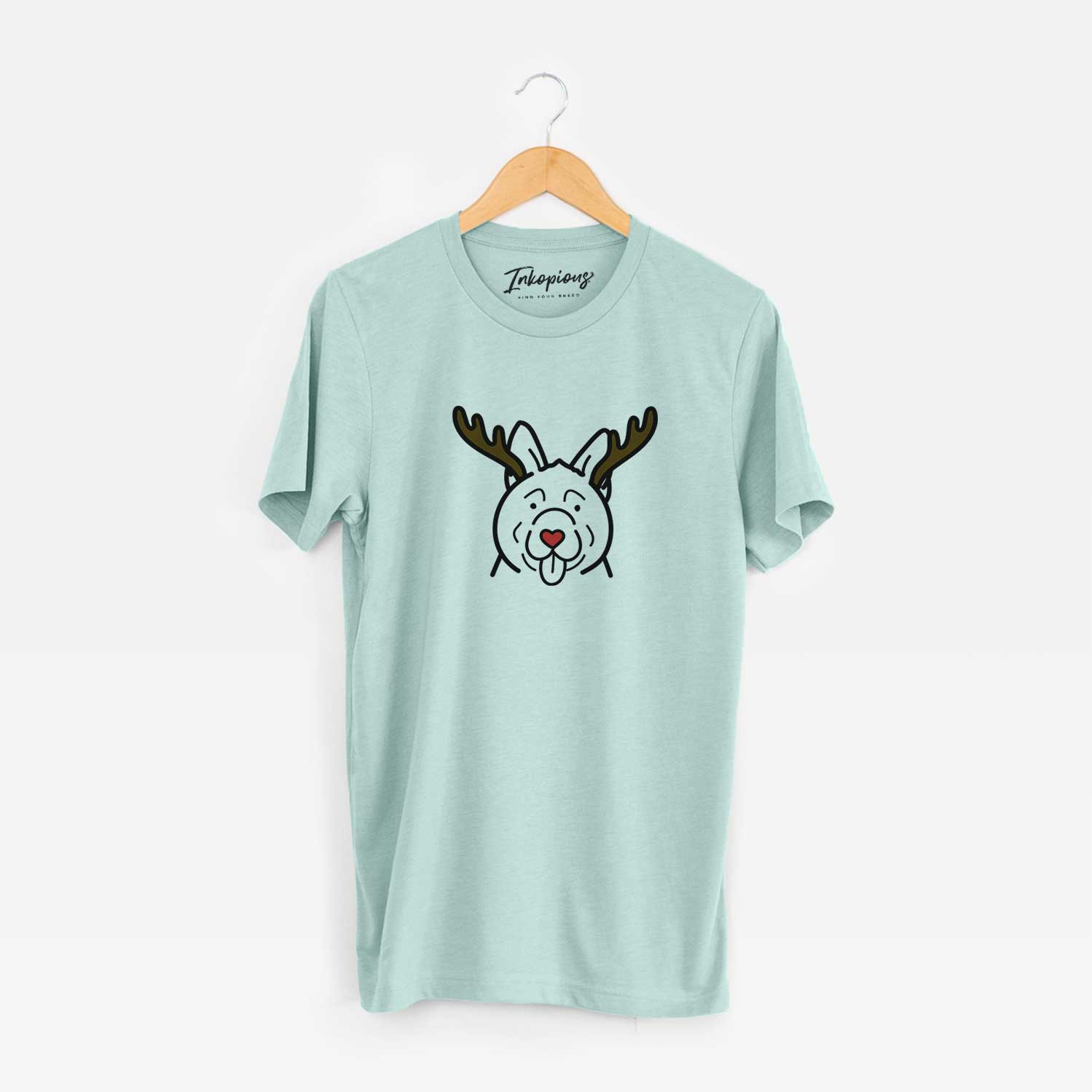Red Nose Akita - Unisex Crewneck