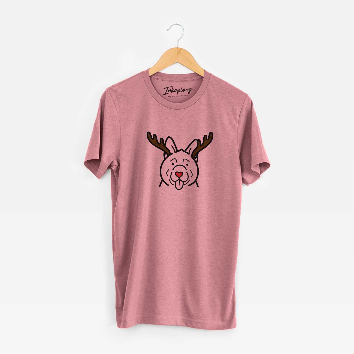 Red Nose Akita - Unisex Crewneck