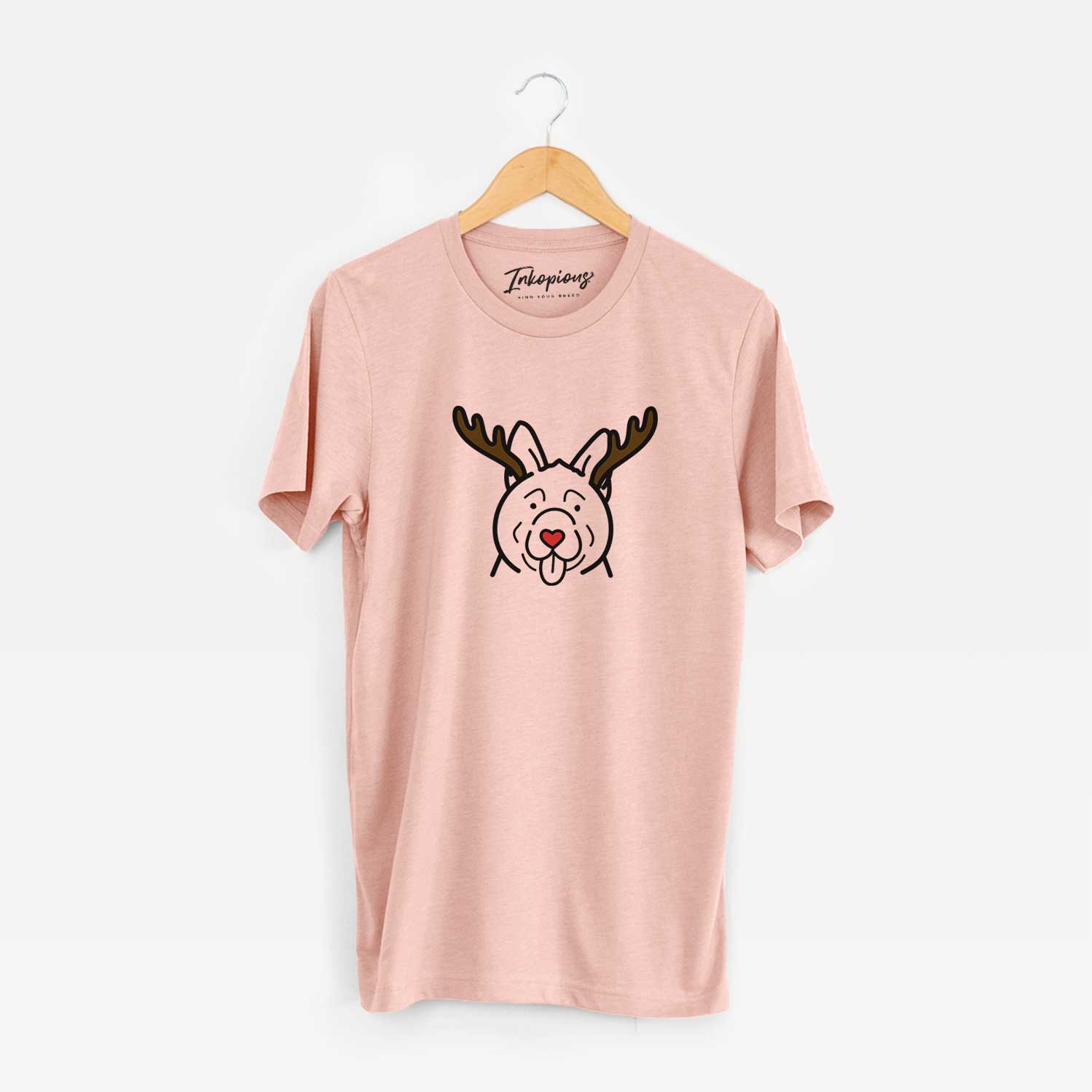 Red Nose Akita - Unisex Crewneck