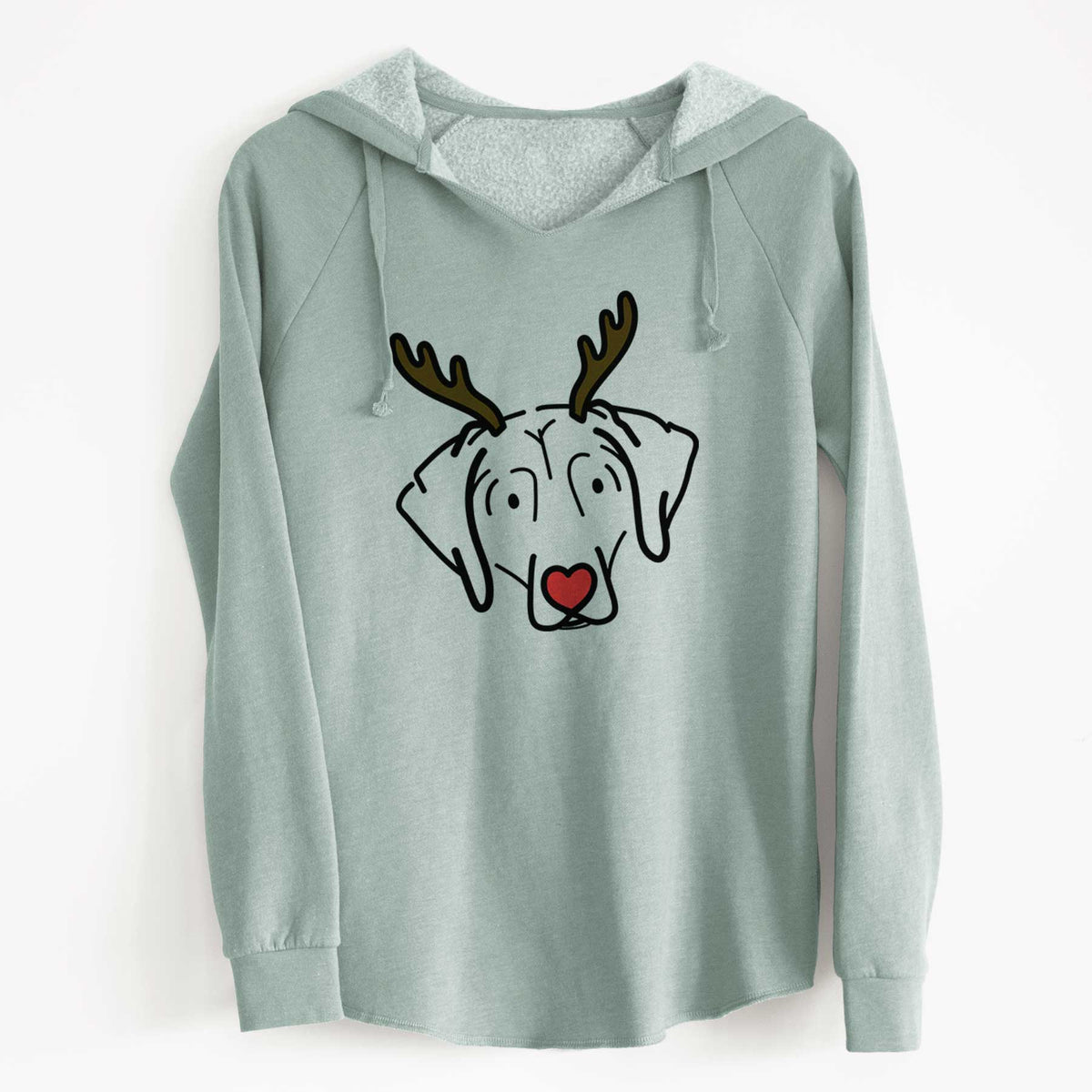 Red Nose Beagle - Aly - Cali Wave Hooded Sweatshirt
