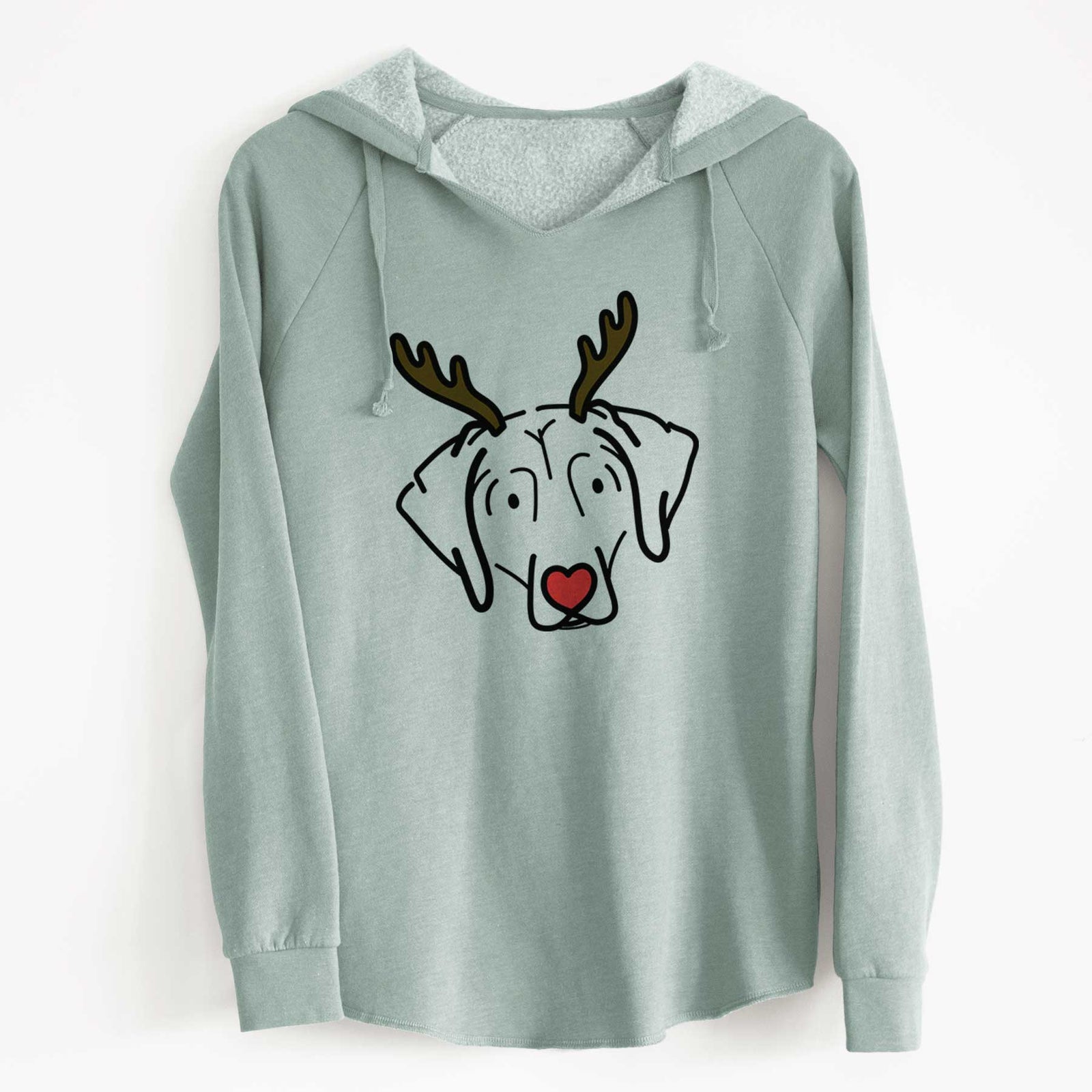Red Nose Beagle - Aly - Cali Wave Hooded Sweatshirt