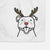 Red Nose Happy American Staffordshire Terrier - Decorative Hand Towel