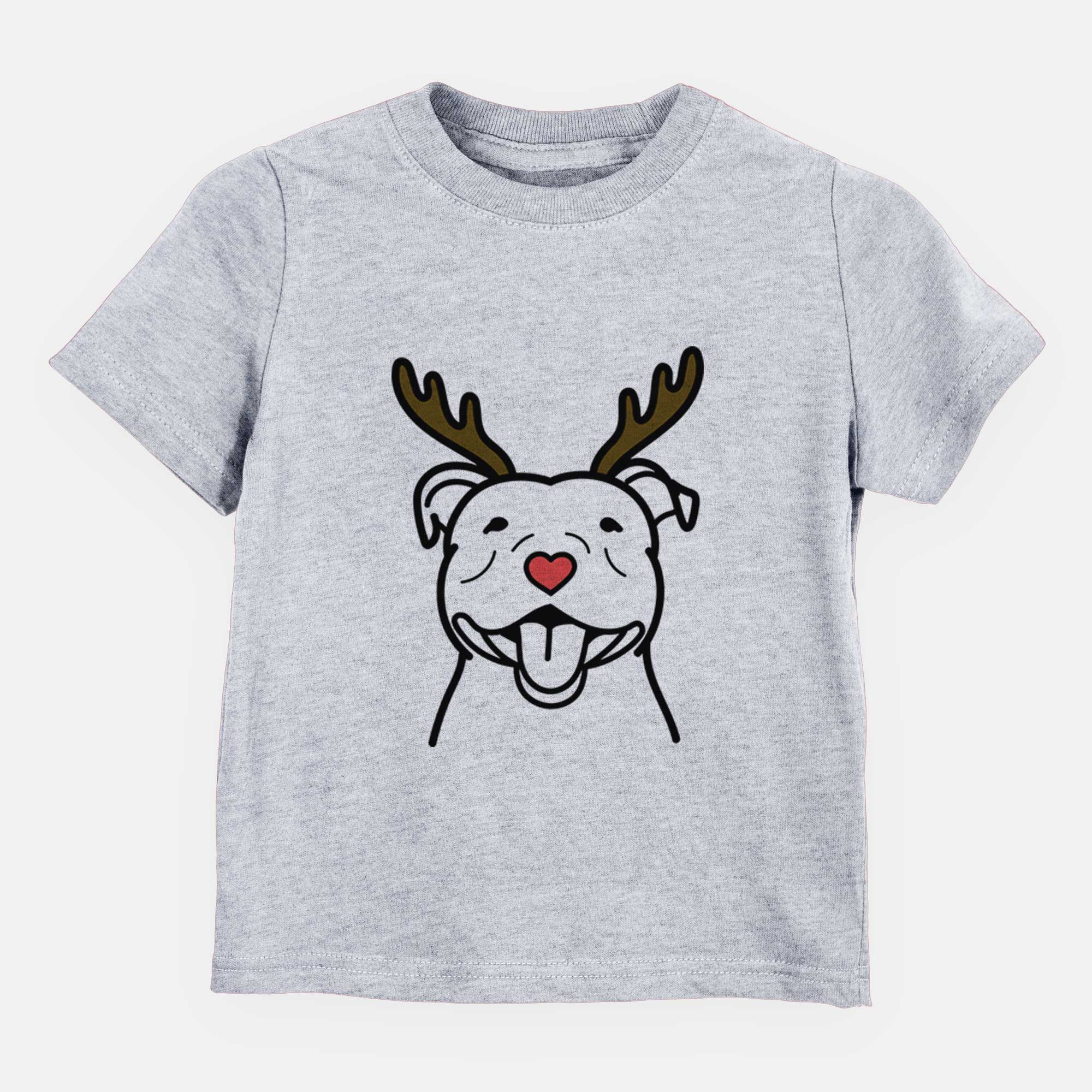 Red Nose Happy American Staffordshire Terrier - Kids/Youth/Toddler Shirt