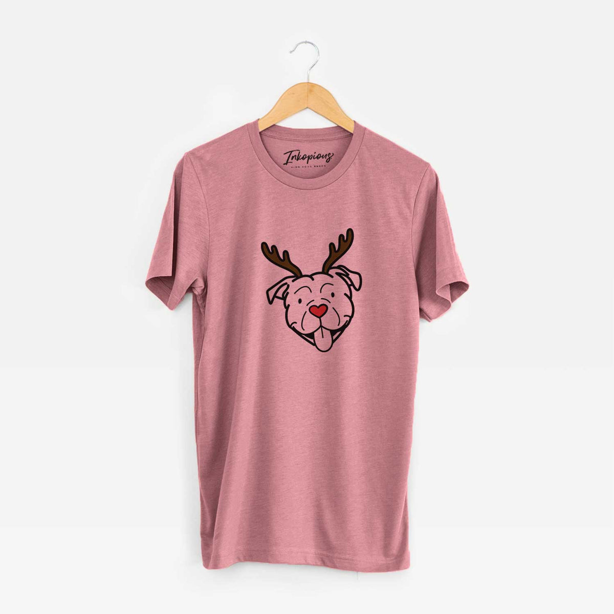 Red Nose American Bulldog - Unisex Crewneck